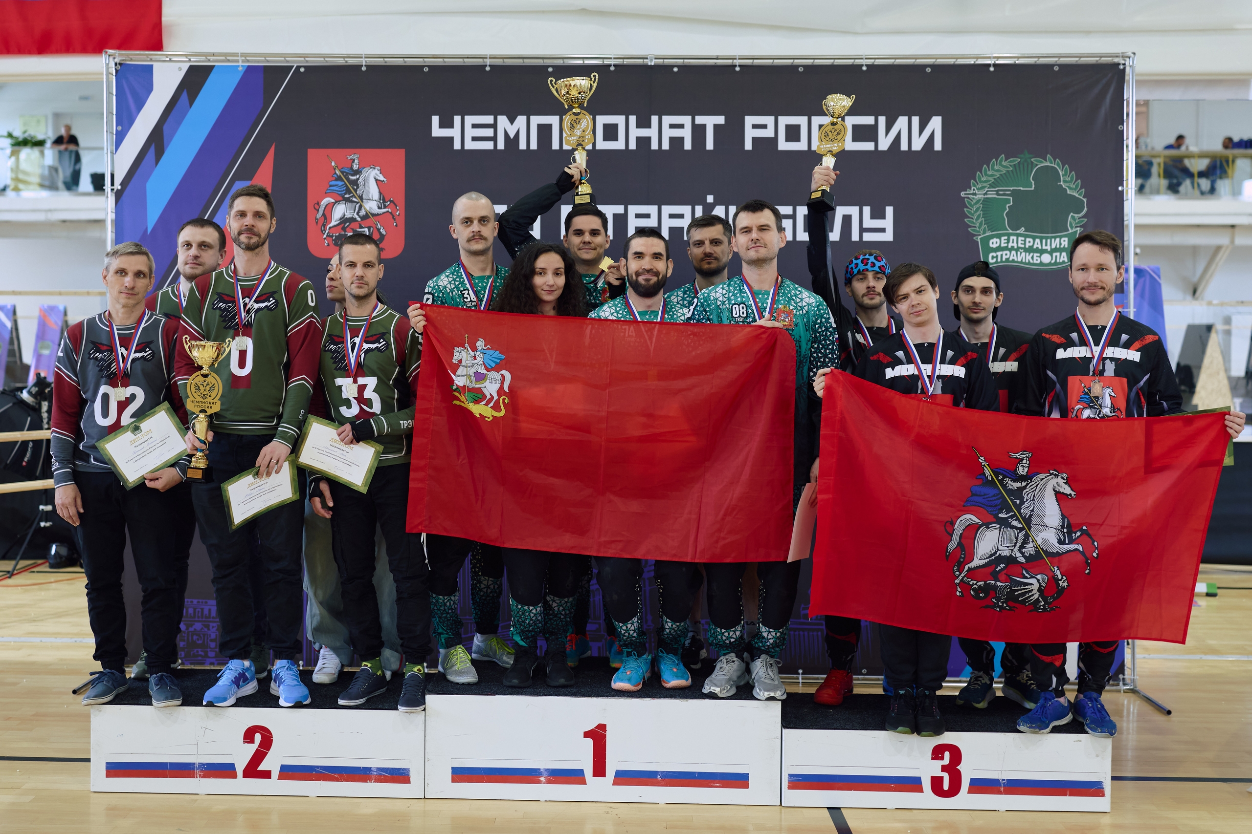 Сборная Московской области — чемпионы России по страйкболу!